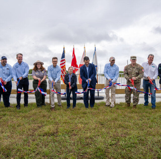EVERGLADES RESTORATION RIBBON CUTTING