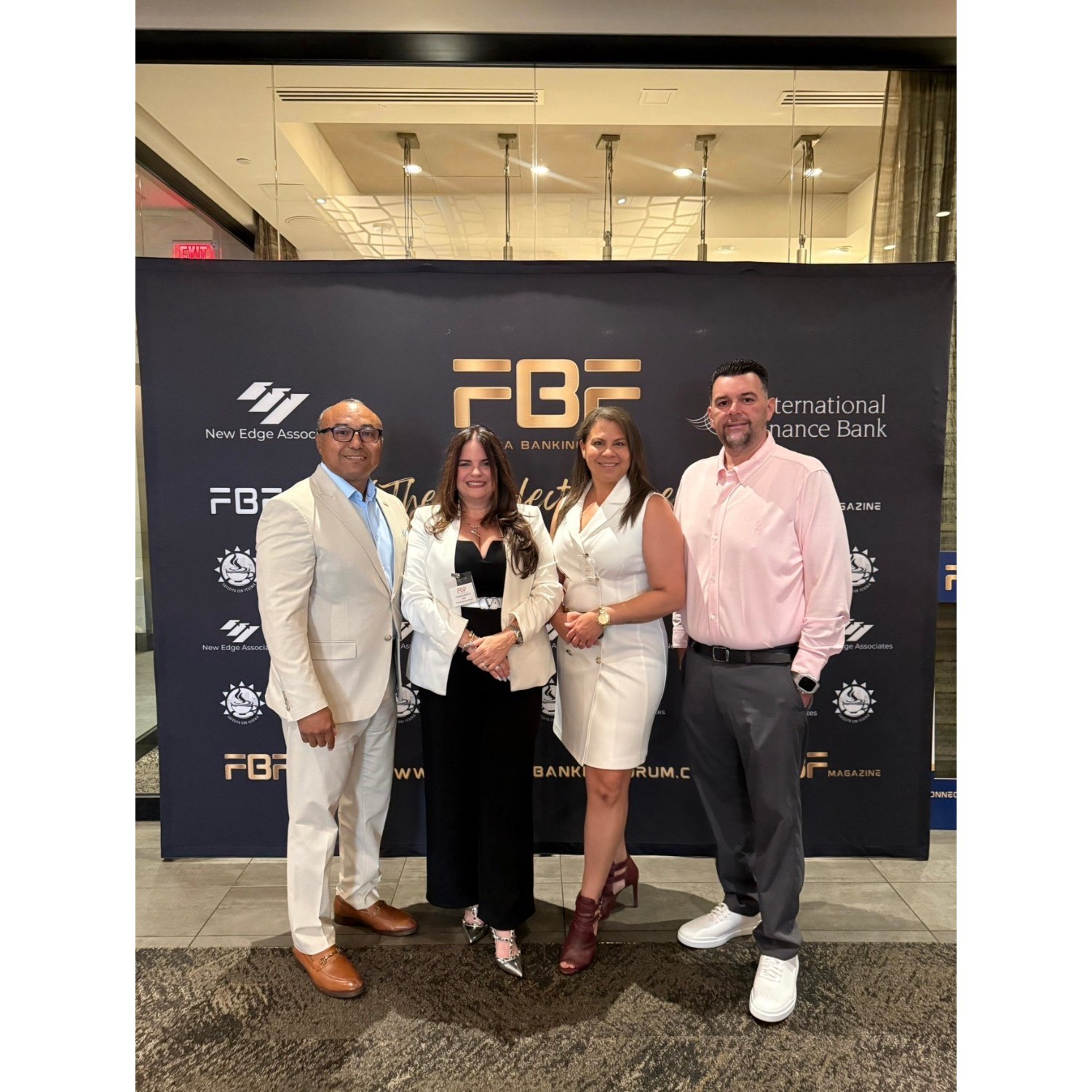 Chamber leaders at the sold-out Florida Banking Forum in Coral Gables