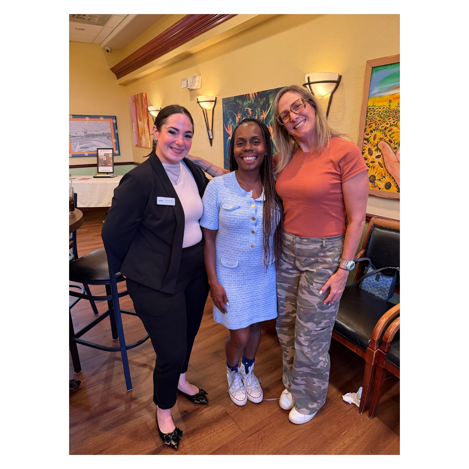 Chamber members together at a South Dade Chamber After Dark mixer