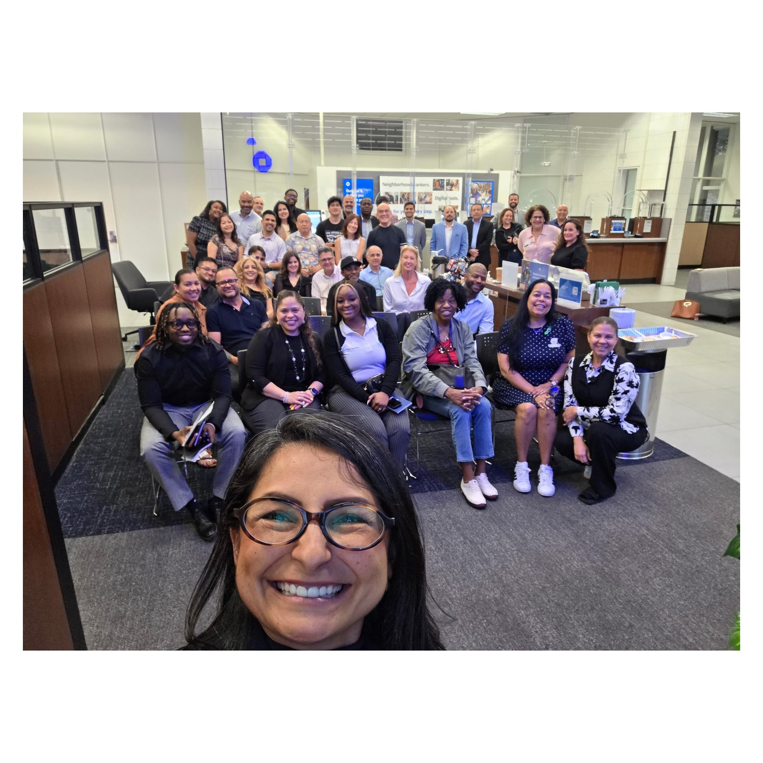 Small-business owners at the JPMorgan Chase Connect and Cash Flow workshop